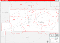 Red Line Map Example